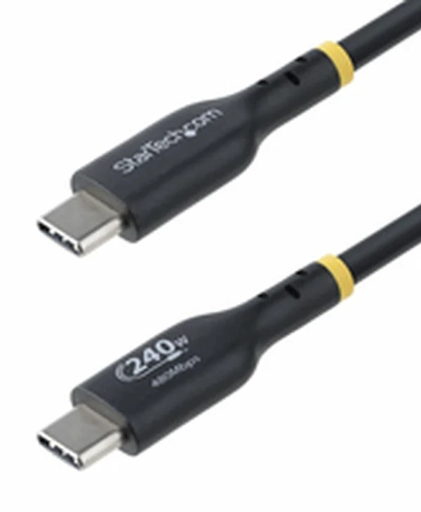 StarTech USB 2.0 Cable USB-C male - USB-C 240W PD Μαύρο 3m USB2EPR3M