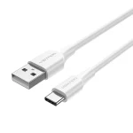 Vention USB 2.0 Cable USB-C male - USB-A Λευκό 1m CTHWF