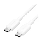 Vention Power Data Cable Usb Type-c M To Usb Type-c M 1m 480 Mbps 60w Pvc White TRCWF