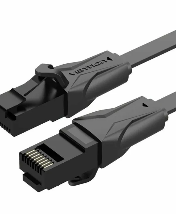 Vention U/UTP Cat.6 (Gigabit) Καλώδιο Δικτύου Ethernet 5m Μαύρο IBABJ