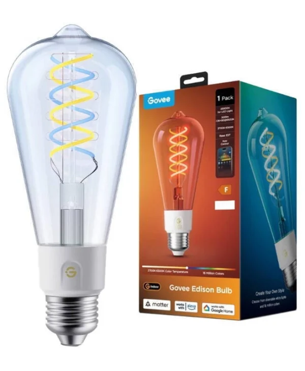 Govee Smart Λάμπα LED για Ντουί E27 500lm R14C0CC1