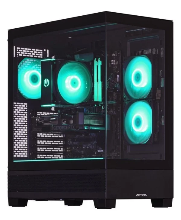 Actina Gaming Desktop PC (Ryzen 5-8400F/16GB DDR5/1TB SSD/Radeon RX 580/No OS) KOMACNGIP0634