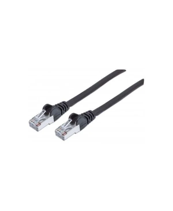 Intellinet S/FTP Cat.6 (Gigabit) Καλώδιο Δικτύου Ethernet 0.5m Μαύρο 735209