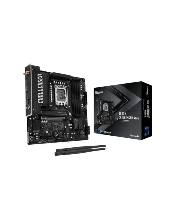 ASRock B860 Motherboard Micro ATX με Intel 1851 Socket 90-MXBUP0-A0UAYZ