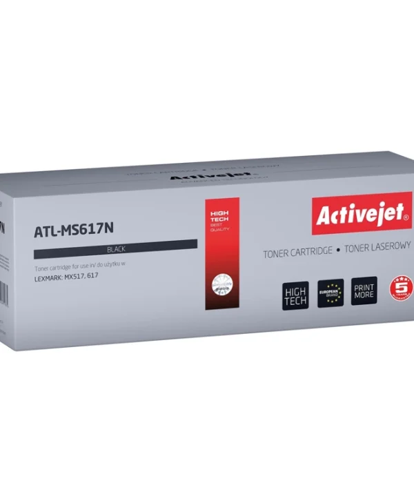 Active Jet Συμβατό Toner για Laser Εκτυπωτή Lexmark 56f2000 Μαύρο ATL-MS621N