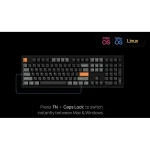 Keychron P6 Ultra P6-M3 Ασύρματο Gaming Μηχανικό Πληκτρολόγιο με Keychron Silk POM Brown διακόπτες και RGB φωτισμό (Αγγλικό US) - Image 4