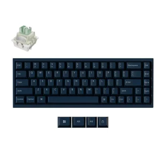 Keychron Q16 HE Q16HW-J1 Ηall Effect Gaming Πληκτρολόγιο 65% με Custom διακόπτες και RGB φωτισμό (Αγγλικό US) Μπλε