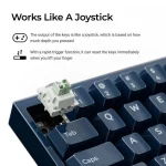 Keychron Q16 HE Q16HW-J1 Ηall Effect Gaming Πληκτρολόγιο 65% με Custom διακόπτες και RGB φωτισμό (Αγγλικό US) Μπλε - Image 4