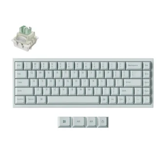 Keychron Q16 HE Q16HW-L1 Ηall Effect Gaming Πληκτρολόγιο 65% με Custom διακόπτες και RGB φωτισμό (Αγγλικό US) Πράσινο