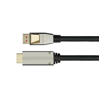Python Cable DisplayPort male - HDMI male 3m Μαύρο (GC-M0218)