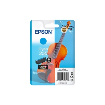 Epson 250 Γνήσιο Μελάνι Εκτυπωτή InkJet Κυανό (C13T16N24010)