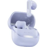 Havit Space T1 TW983 Earbud Bluetooth Handsfree Ακουστικά με Αντοχή στον Ιδρώτα και Θήκη Φόρτισης Μωβ TW983(fiolet)