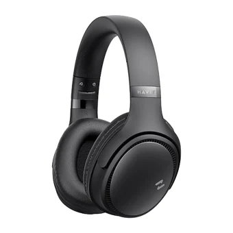 Havit H630BT Ασύρματα / Ενσύρματα Over Ear Ακουστικά με Ραδιόφωνο με 36 ώρες Λειτουργίας Μαύρα H630BT czarne