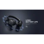 Havit H630BT Ασύρματα / Ενσύρματα Over Ear Ακουστικά με Ραδιόφωνο με 36 ώρες Λειτουργίας Μαύρα H630BT czarne - Image 4