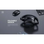 Havit H630BT Ασύρματα / Ενσύρματα Over Ear Ακουστικά με Ραδιόφωνο με 36 ώρες Λειτουργίας Μαύρα H630BT czarne - Image 5