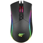 Havit MS1001S V2 RGB Gaming Ποντίκι 7200 DPI Μαύρο MS1001S V2 (black+grey)