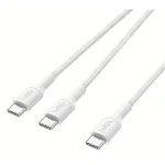 Belkin Boostcharge Pro USB 2.0 Cable USB-C male - USB-C 140W Λευκό 1.5m CAC004hq1.5MWH CAC004HQ1.5MWH - Image 3