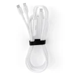 Belkin Boostcharge Pro USB 2.0 Cable USB-C male - USB-C 140W Λευκό 1.5m CAC004hq1.5MWH CAC004HQ1.5MWH - Image 4