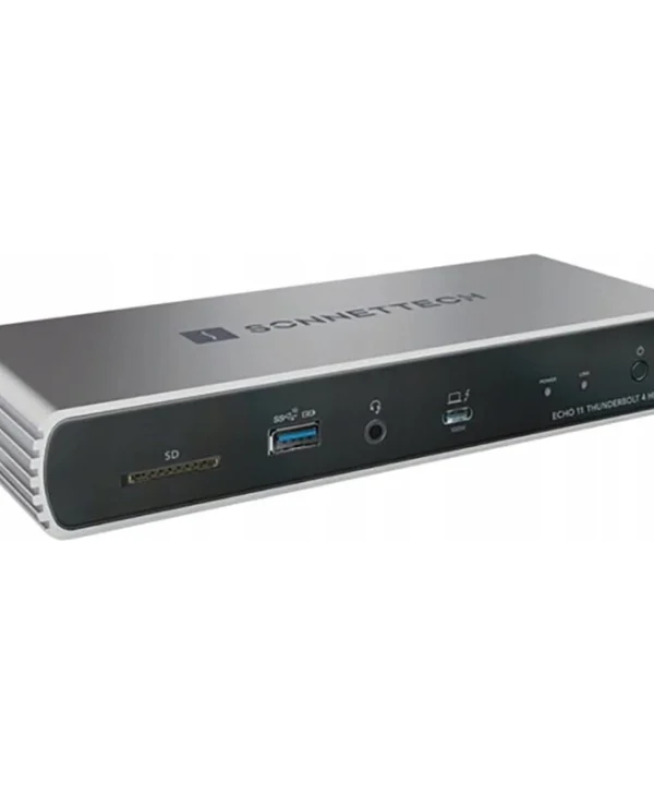 Sonnet Echo 11 Dock / Thunderbolt 4 Docking Station με HDMI 4K PD Ethernet και σύνδεση 2 Οθονών Μαύρο ECHO-DK11H-T4