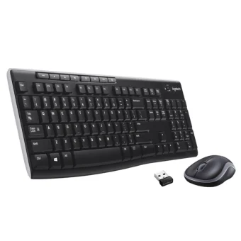 Logitech Wireless Combo MK270 Σετ Πληκτρολόγιο & Ποντίκι International English 920-004509