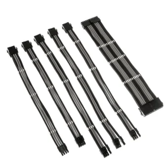 Kolink Core Sleeved Extension Cable Kit Black Grey ZUAD-1284