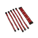 Kolink Core Braided Cable Set Black Red ZUAD-1285