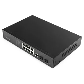 Cudy GS2008S2 v1 Managed L2 PoE+ Switch με 8 Θύρες Gigabit (1Gbps) Ethernet και 2 SFP Θύρες