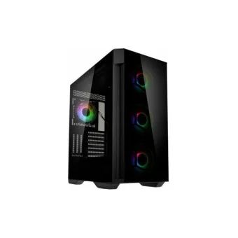 Kolink Observatory Z Gaming Midi Tower Κουτί Υπολογιστή με Πλαϊνό Παράθυρο και RGB Φωτισμό Μαύρο GEKL-068
