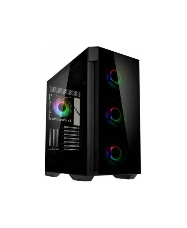 Kolink Observatory Z Gaming Midi Tower Κουτί Υπολογιστή με Πλαϊνό Παράθυρο και RGB Φωτισμό Μαύρο GEKL-068