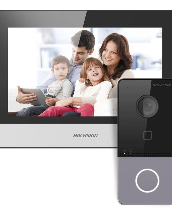Hikvision Ασύρματο Σετ Θυροτηλεόρασης Wi-Fi DS-KIS603-P(C)