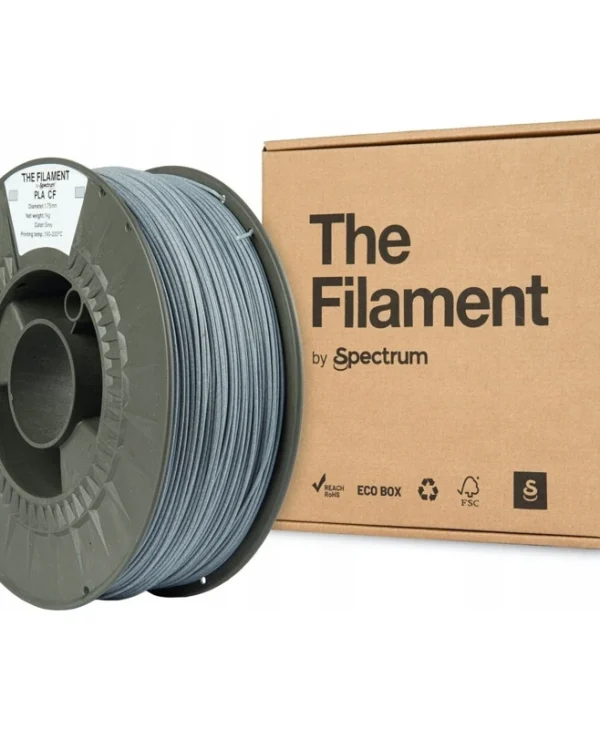 Spectrum PLA-CF 3D Printer Filament 1.75mm Γκρι 1kg TF-24099
