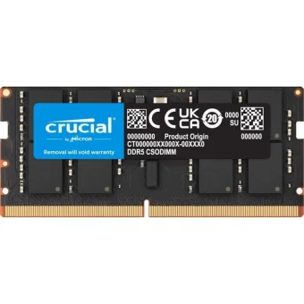 Crucial DDR5 με Module 1x32GB και Ταχύτητα 6400 για Laptop CT32G64C52CS5