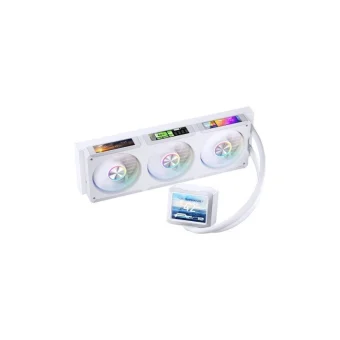 Jonsbo TF3-360SCW Υδρόψυξη AIO CPU με 3 Ανεμιστήρες 120mm Λευκή WASE-958