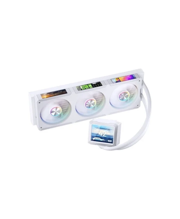 Jonsbo TF3-360SCW Υδρόψυξη AIO CPU με 3 Ανεμιστήρες 120mm Λευκή WASE-958
