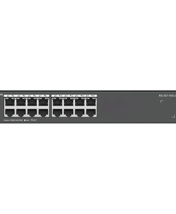 Ruijie RG-ES116G-L Unmanaged L2 Switch με 16 Θύρες Gigabit (1Gbps) Ethernet και 16 SFP Θύρες 100565090