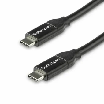 StarTech USB 2.0 Cable USB-C male - USB-C 100W PD Μαύρο 0.5m USB2C5C50CM