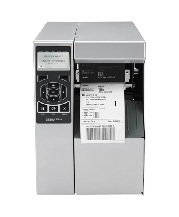 Zebra ZT510 Εκτυπωτής Ετικετών Θερμικής Μεταφοράς USB, Serial, Bluetooth, Ethernet 300 dpi ZT51043-T0E0000Z