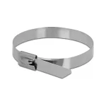 DeLock Δεματικά Καλωδίων Πλαστικά 400mmx7.9mm σε Ασημί χρώμα (10τμχ) (18773) - Image 2