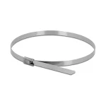 DeLock Δεματικά Καλωδίων Πλαστικά 400mmx7.9mm σε Ασημί χρώμα (10τμχ) (18773) - Image 3