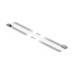 DeLock Δεματικά Καλωδίων Πλαστικά 400mmx7.9mm σε Ασημί χρώμα (10τμχ) (18773) - Image 5