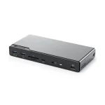 Alogic USB-C Docking Station με HDMI/DisplayPort 4K PD και σύνδεση 4 Οθονών Γκρι (DUCDV4) - Image 3