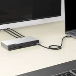 Alogic USB-C Docking Station με HDMI/DisplayPort 4K PD και σύνδεση 4 Οθονών Γκρι (DUCDV4) - Image 9