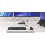 Alogic USB-C Docking Station με HDMI/DisplayPort 4K PD και σύνδεση 4 Οθονών Γκρι (DUCDV4) - Image 10