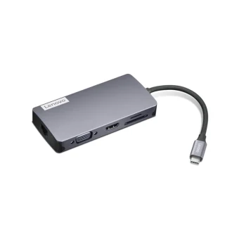 Lenovo 150 USB-C Docking Station με HDMI 4K PD Ethernet Γκρι GX91M73946