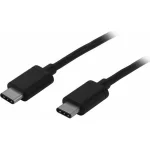 StarTech USB 2.0 Cable USB-C male - USB-C Μαύρο 1m USB2CC2M