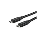 StarTech USB 2.0 Cable USB-C male - USB-C Μαύρο 1m USB2CC2M - Image 4