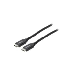StarTech USB 2.0 Cable USB-C male - USB-C Μαύρο 1m USB2CC2M - Image 5