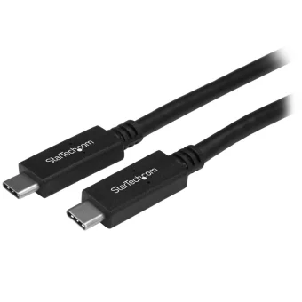 StarTech USB 3.0 Cable USB-C male - USB-C 60W Μαύρο 1m USB315CC1M