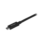 StarTech USB 3.0 Cable USB-C male - USB-C 60W Μαύρο 1m USB315CC1M - Image 2