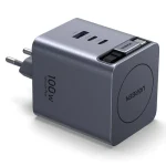 Ugreen Φορτιστής GaN με Θύρα USB-A και 2 Θύρες USB-C και Καλώδιο USB-C 100W Power Delivery Γκρι (X616) 65828 - Image 4